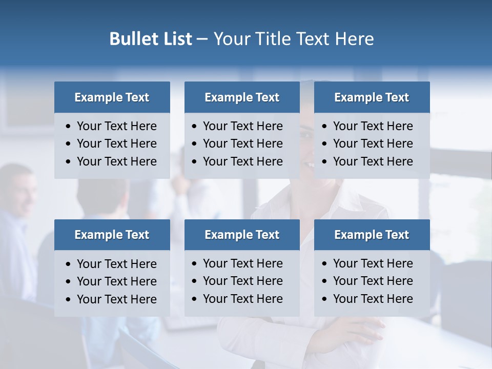 Education Portrait Business PowerPoint Template