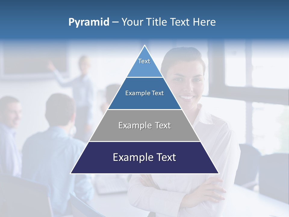 Education Portrait Business PowerPoint Template