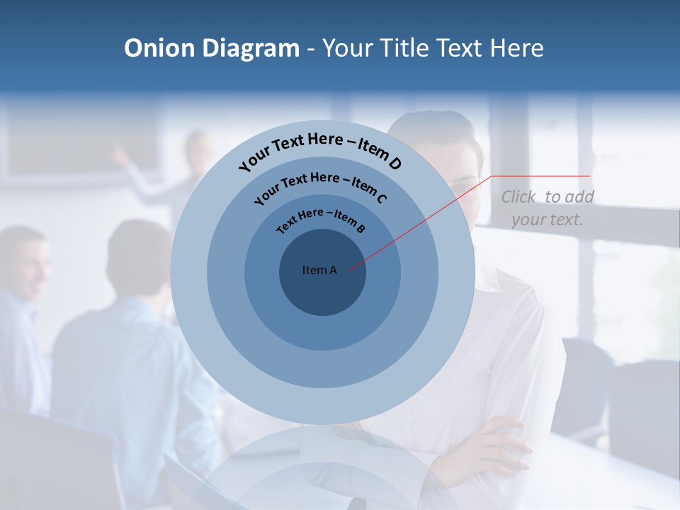 Education Portrait Business PowerPoint Template