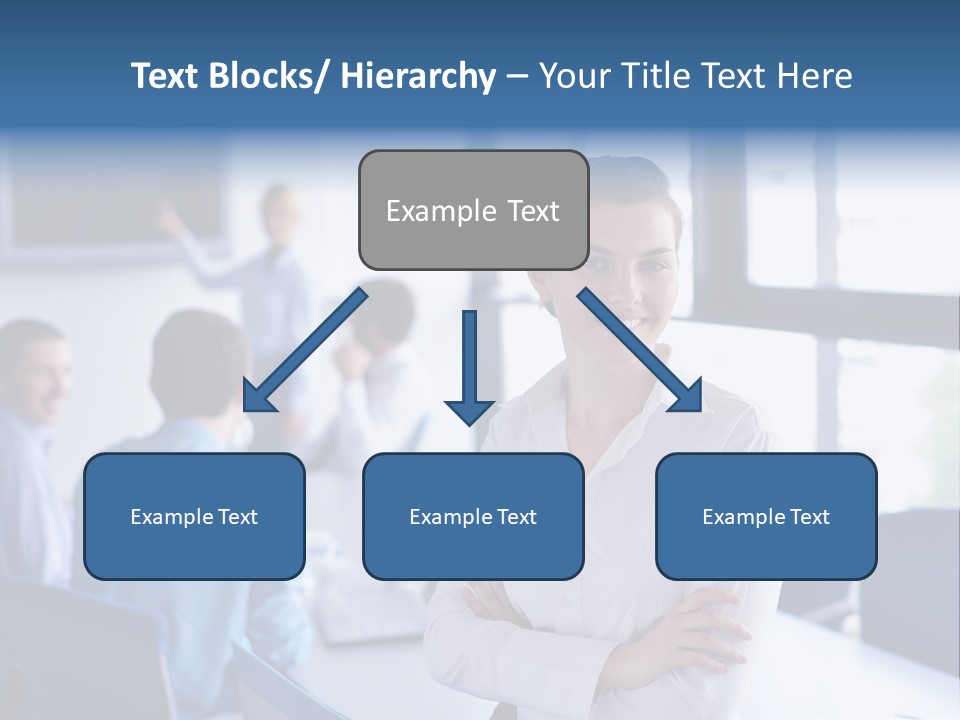Education Portrait Business PowerPoint Template