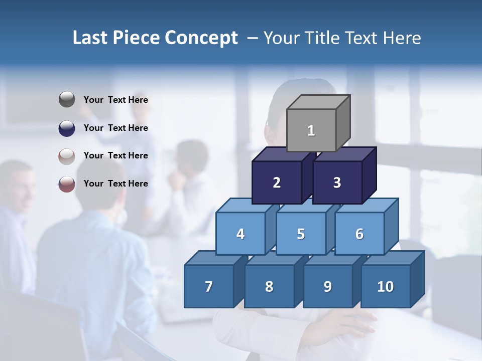 Education Portrait Business PowerPoint Template