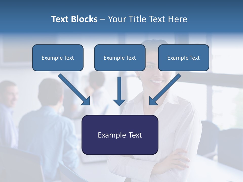 Education Portrait Business PowerPoint Template