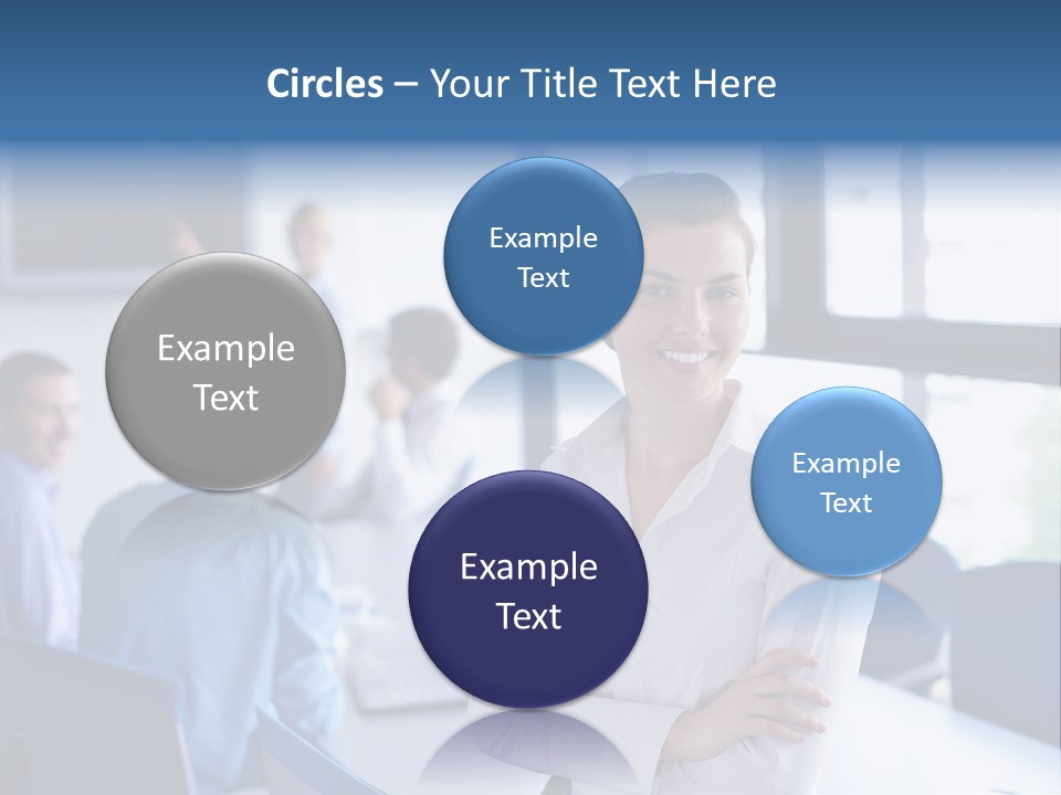 Education Portrait Business PowerPoint Template