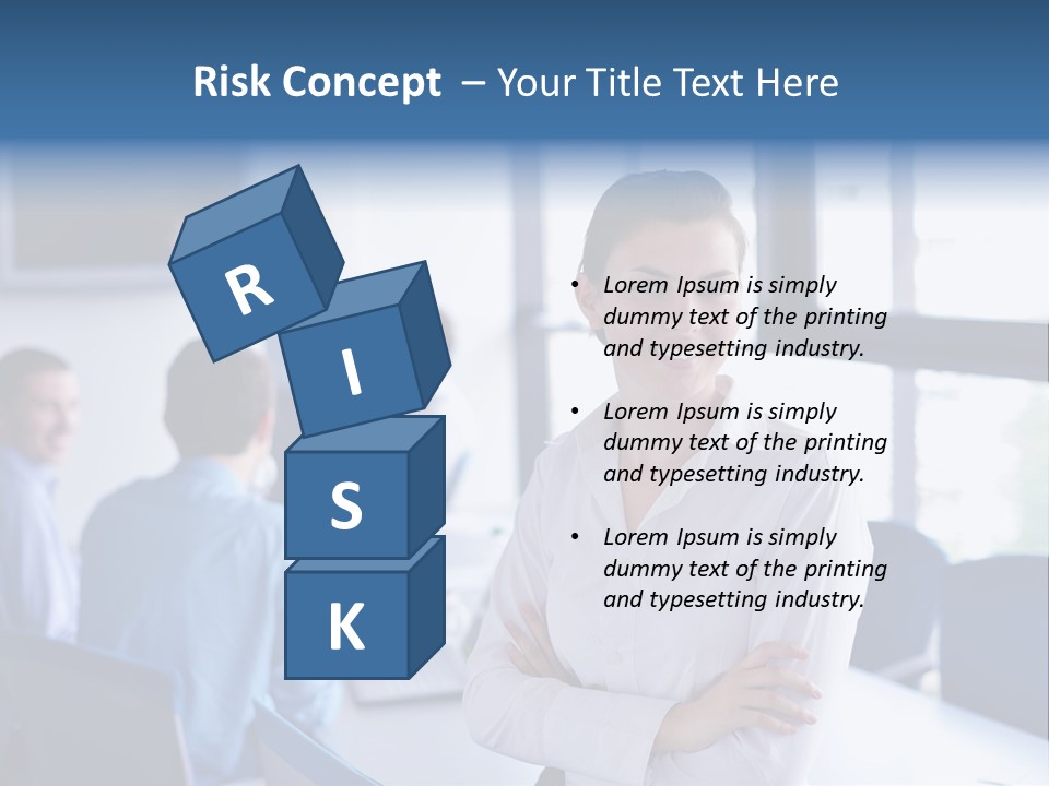 Education Portrait Business PowerPoint Template