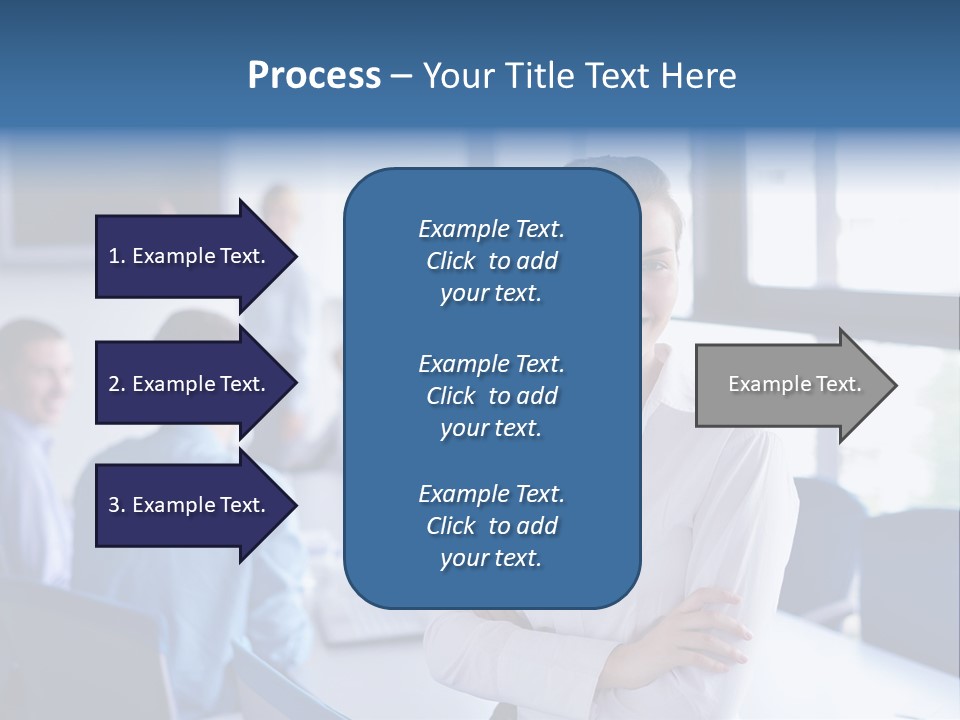 Education Portrait Business PowerPoint Template
