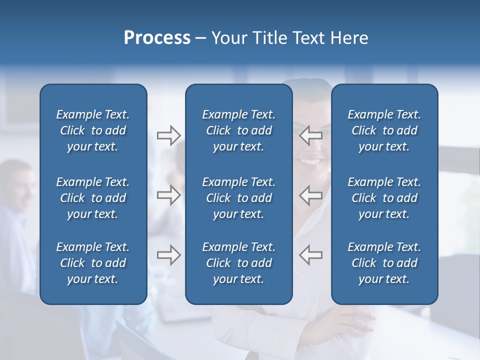 Education Portrait Business PowerPoint Template