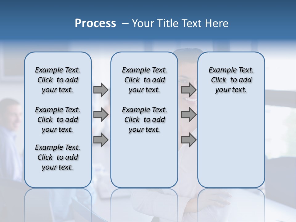 Education Portrait Business PowerPoint Template