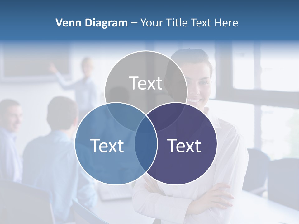 Education Portrait Business PowerPoint Template