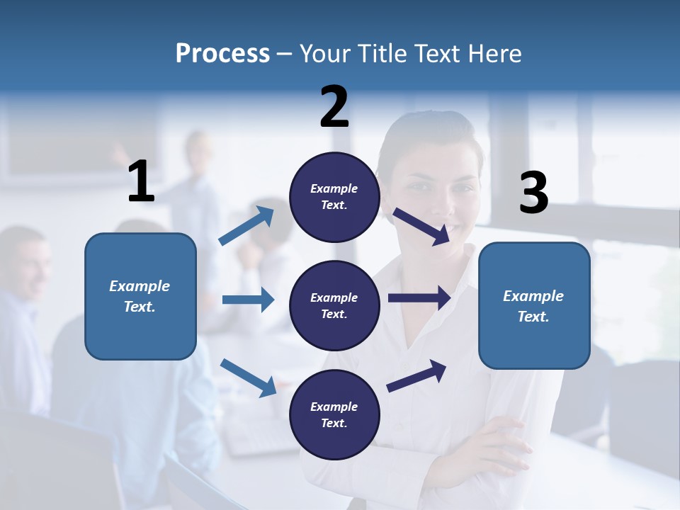 Education Portrait Business PowerPoint Template