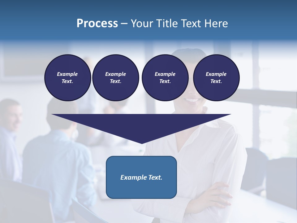 Education Portrait Business PowerPoint Template