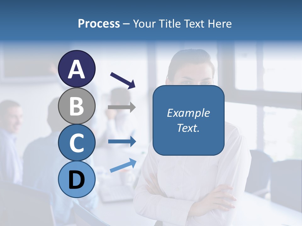 Education Portrait Business PowerPoint Template