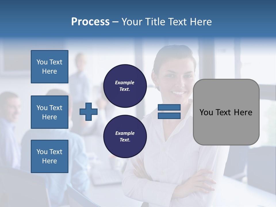 Education Portrait Business PowerPoint Template