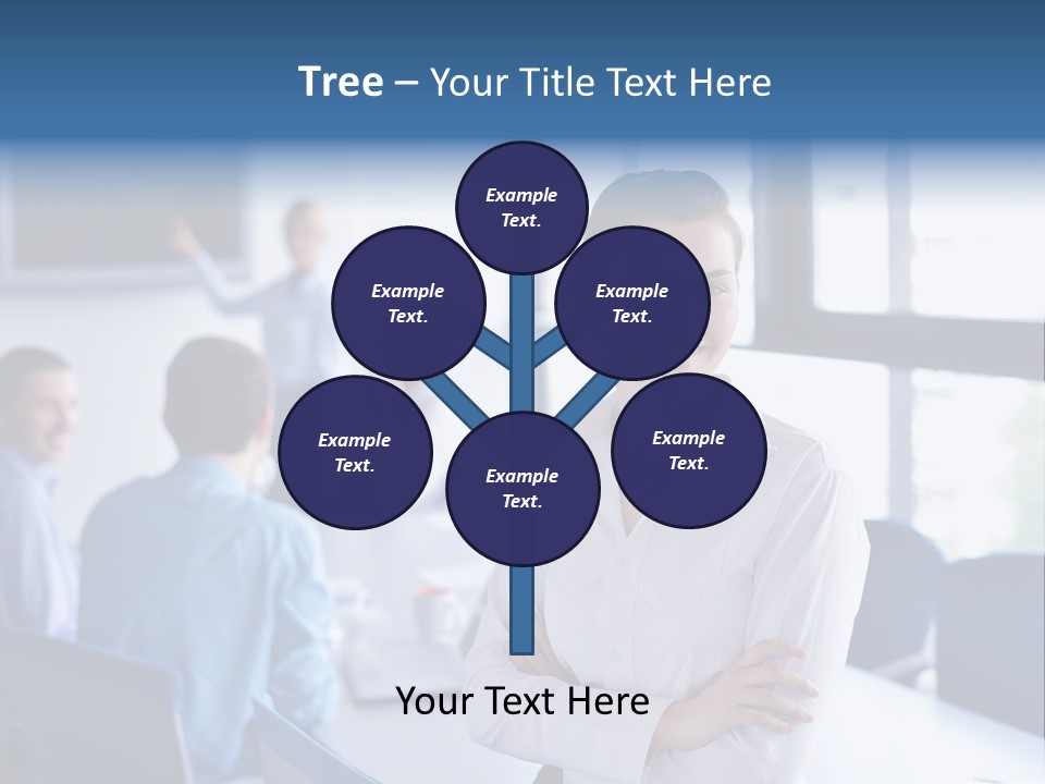 Education Portrait Business PowerPoint Template