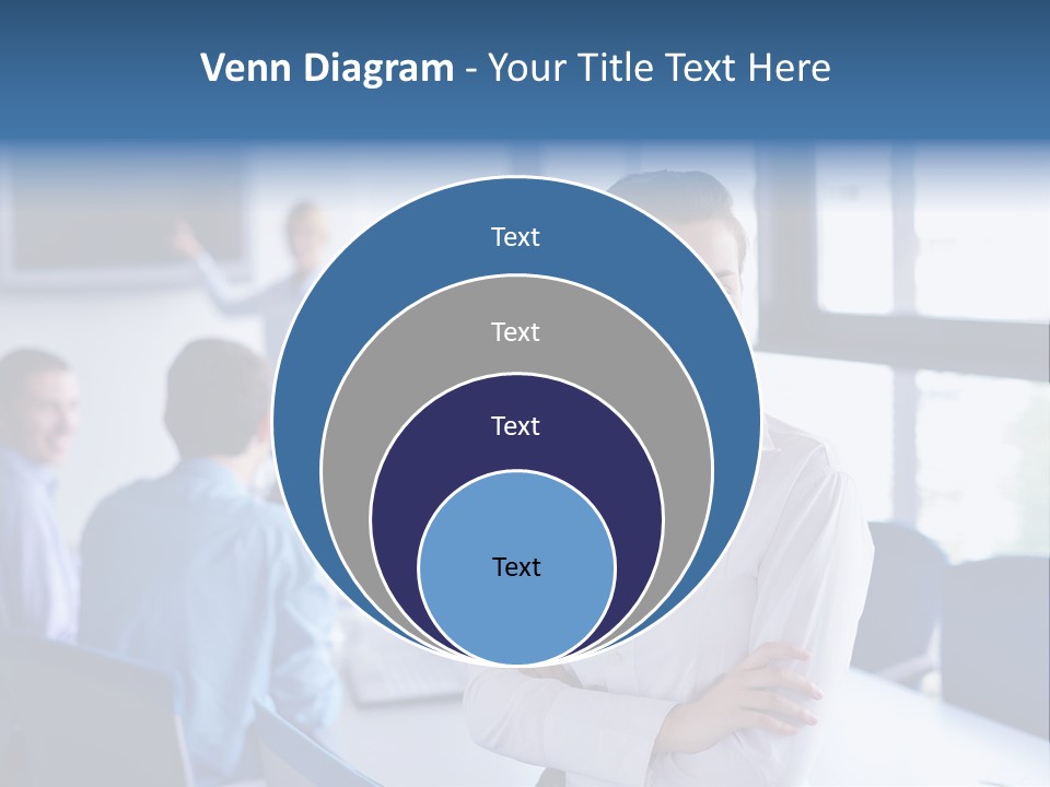 Education Portrait Business PowerPoint Template