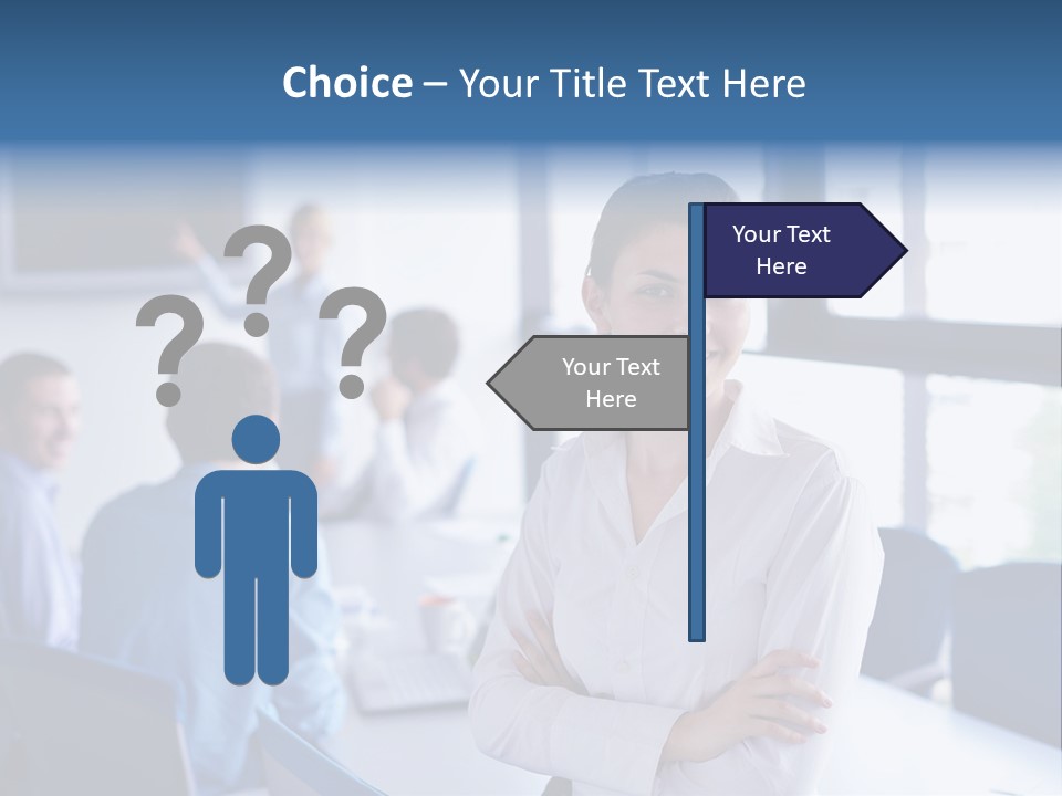 Education Portrait Business PowerPoint Template