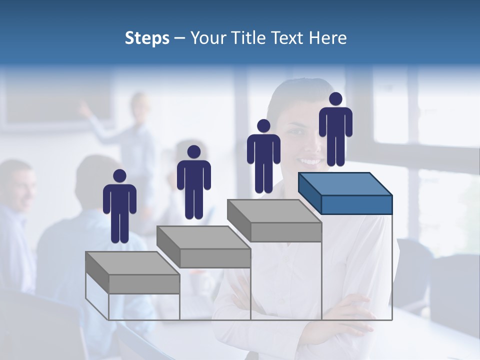 Education Portrait Business PowerPoint Template