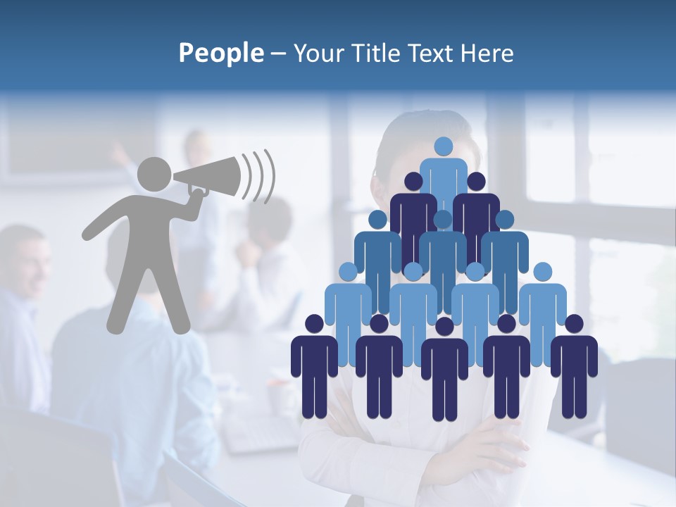 Education Portrait Business PowerPoint Template