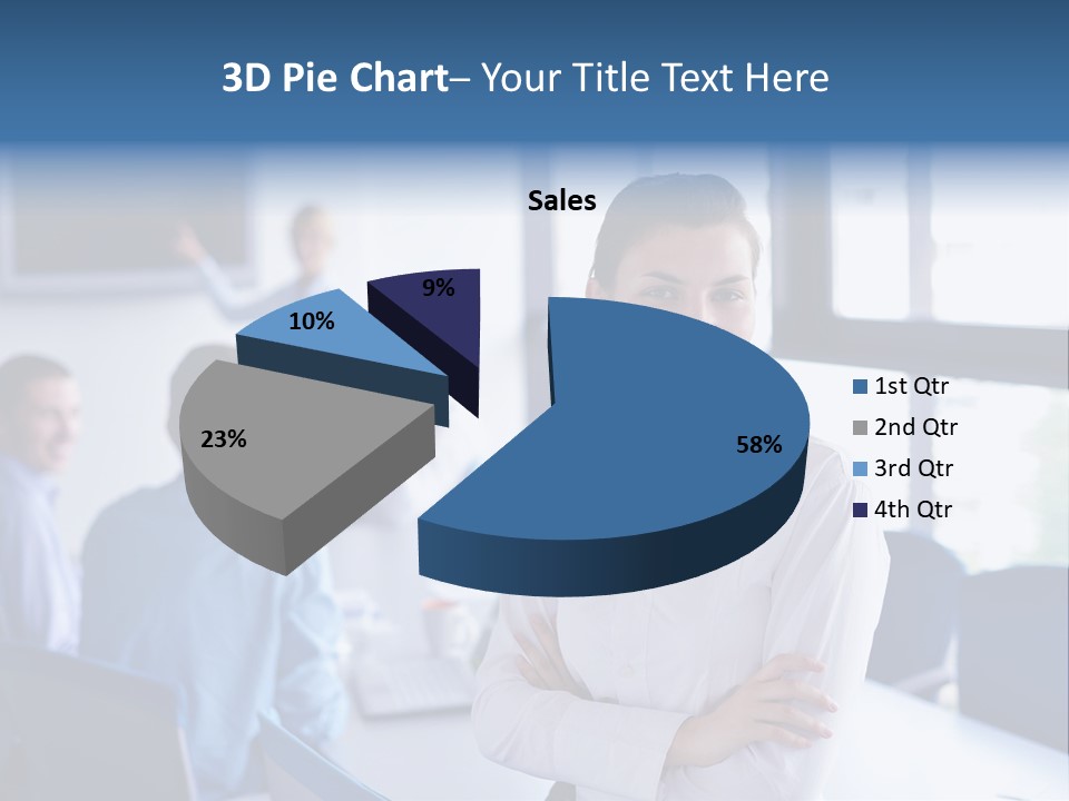 Education Portrait Business PowerPoint Template