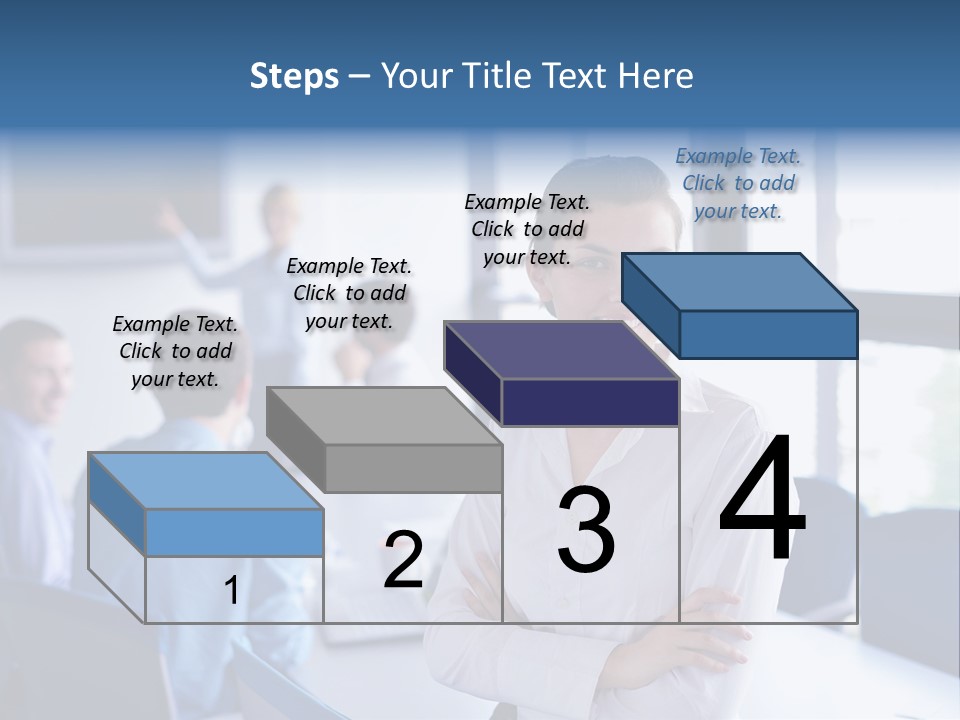 Education Portrait Business PowerPoint Template