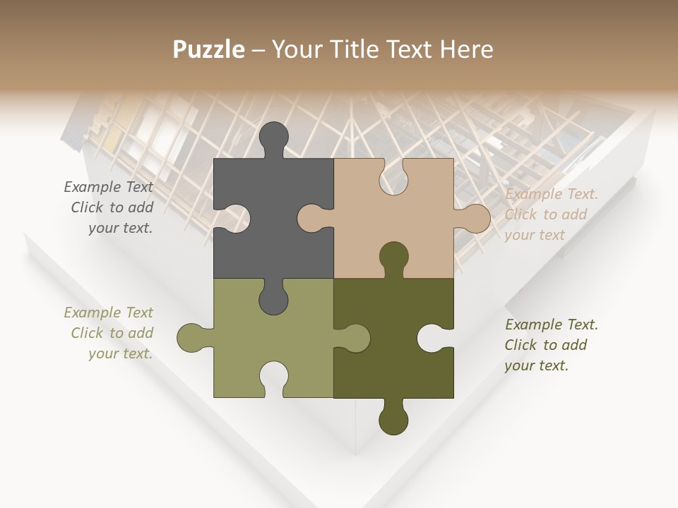 Thermal Insulation Plank Home Renovation PowerPoint Template