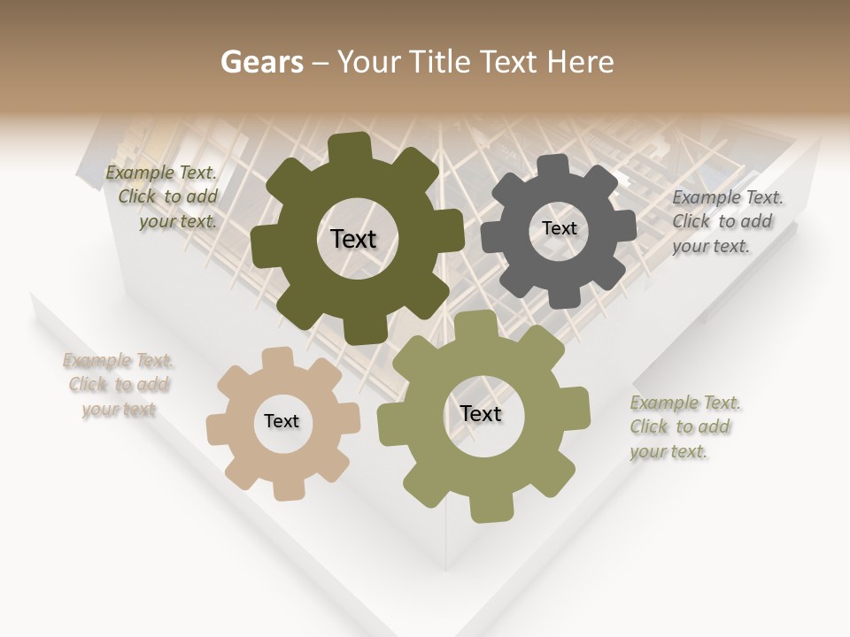 Thermal Insulation Plank Home Renovation PowerPoint Template