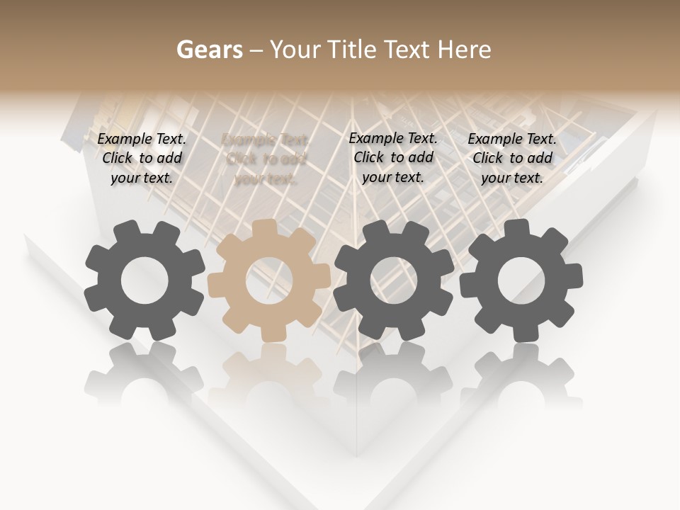 Thermal Insulation Plank Home Renovation PowerPoint Template