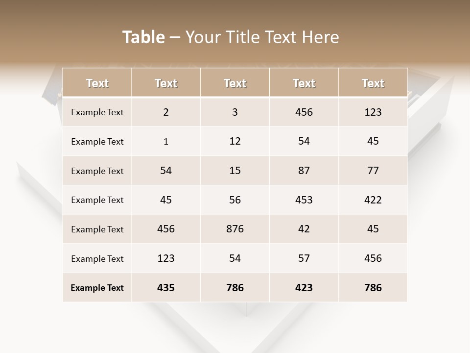 Thermal Insulation Plank Home Renovation PowerPoint Template