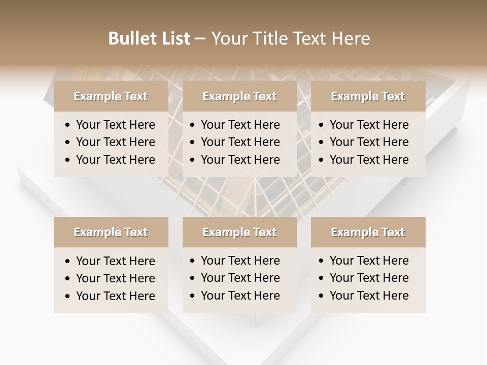 Thermal Insulation Plank Home Renovation PowerPoint Template