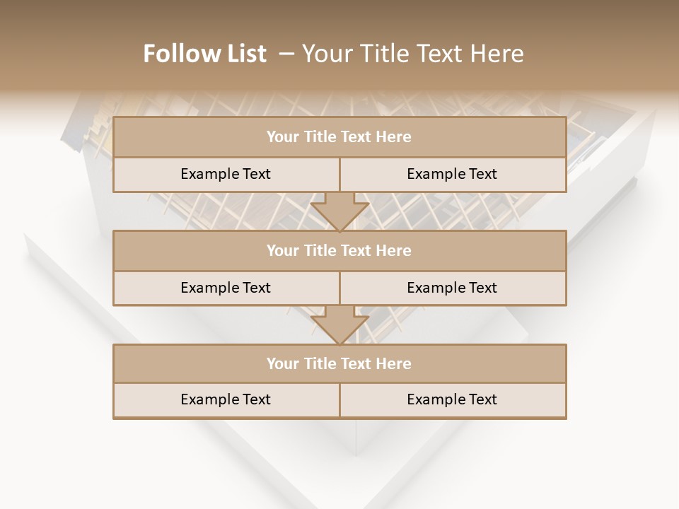 Thermal Insulation Plank Home Renovation PowerPoint Template