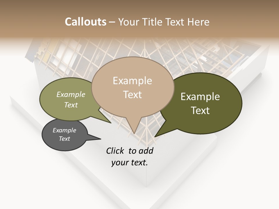 Thermal Insulation Plank Home Renovation PowerPoint Template