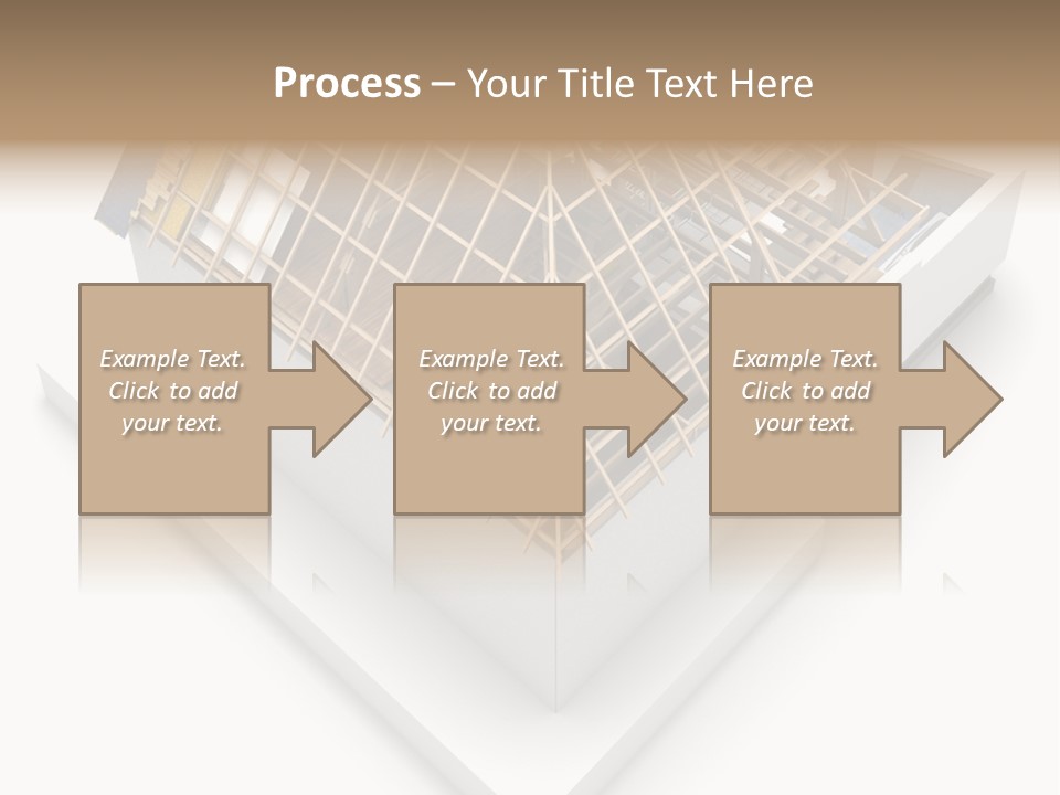 Thermal Insulation Plank Home Renovation PowerPoint Template