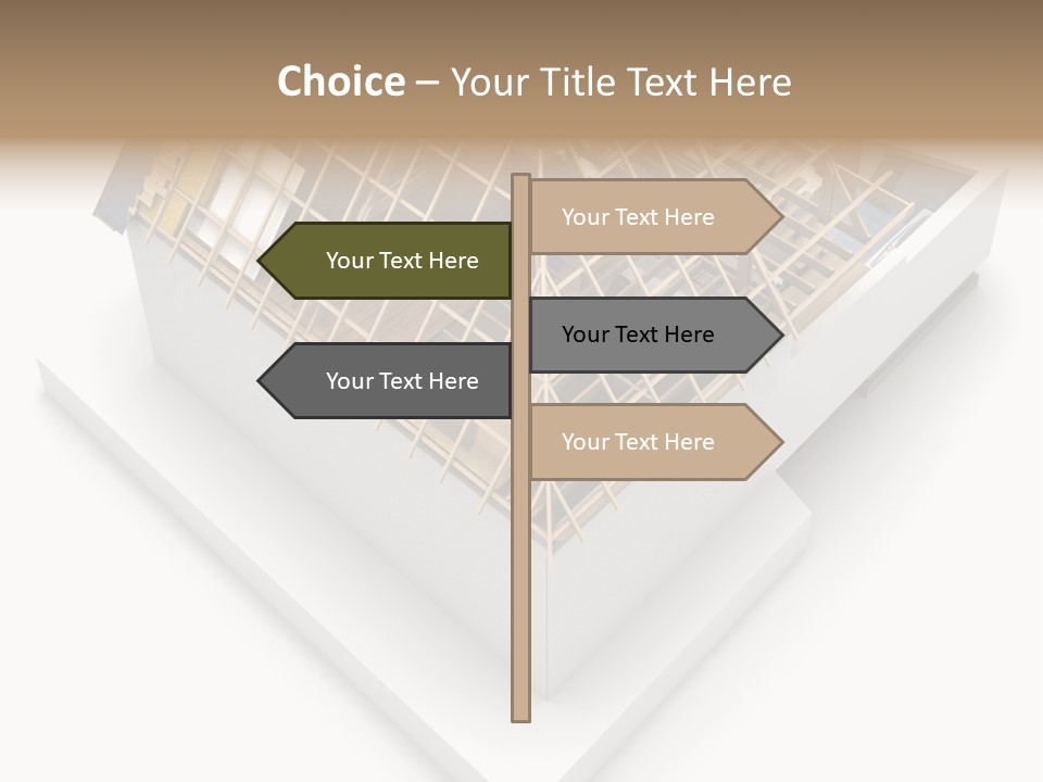 Thermal Insulation Plank Home Renovation PowerPoint Template