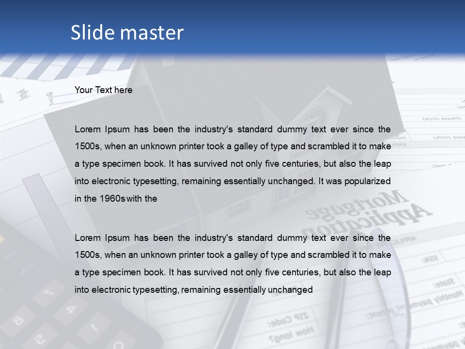 Hong Kong Island Palm Tree Singapore City PowerPoint Template