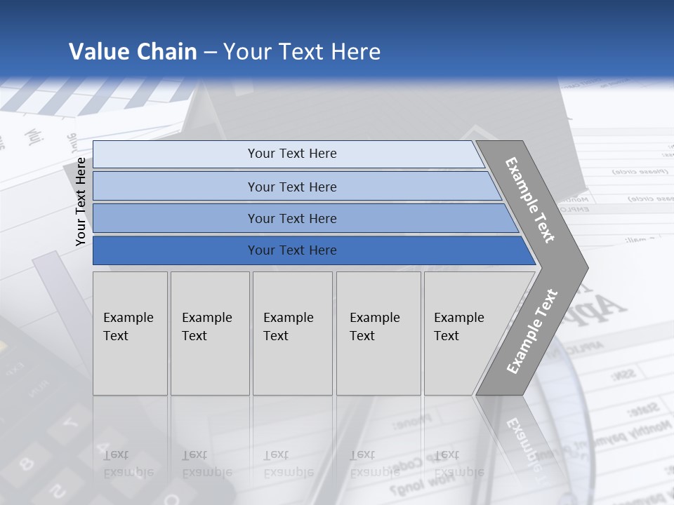 Hong Kong Island Palm Tree Singapore City PowerPoint Template