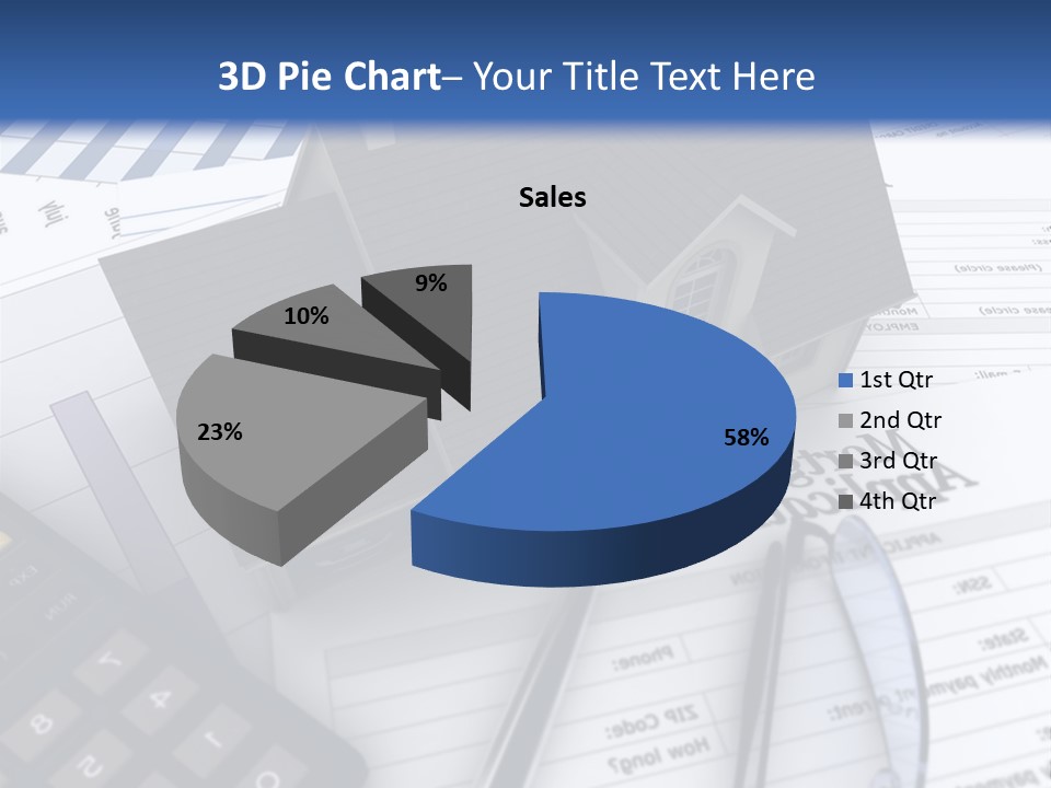 Hong Kong Island Palm Tree Singapore City PowerPoint Template