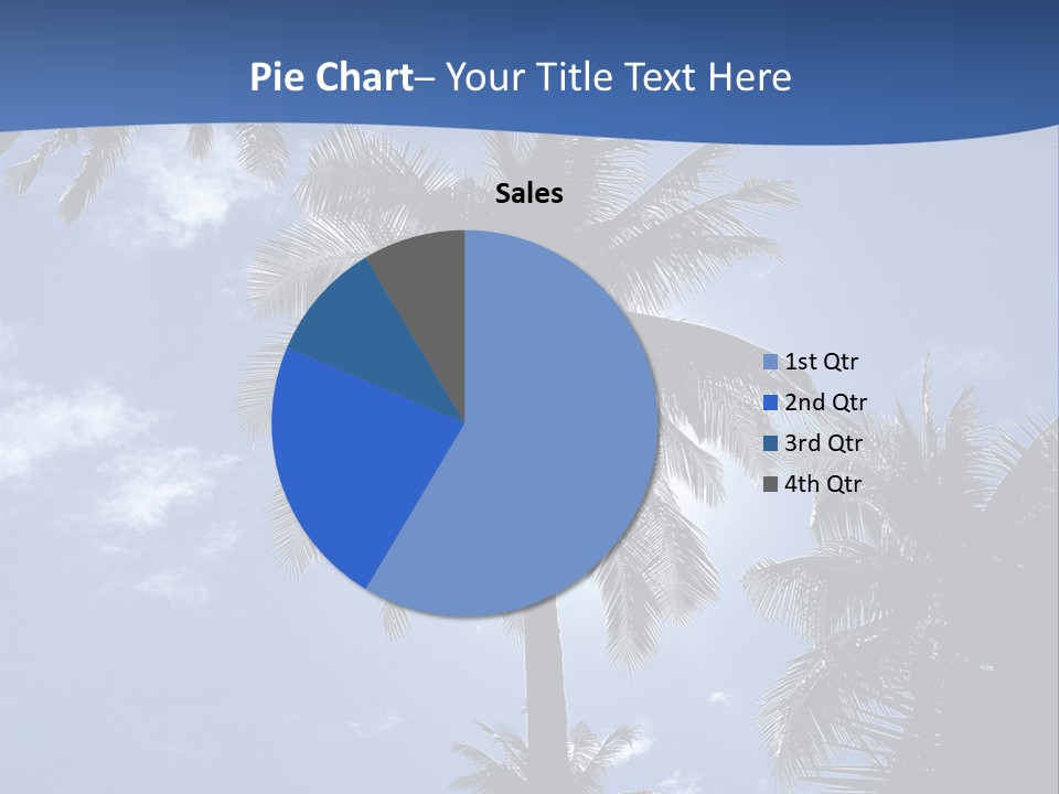 Hong Kong Island Palm Tree Singapore City PowerPoint Template