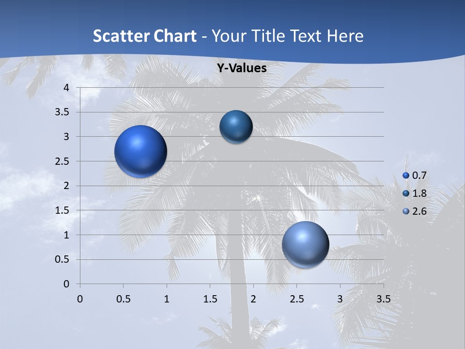 Hong Kong Island Palm Tree Singapore City PowerPoint Template