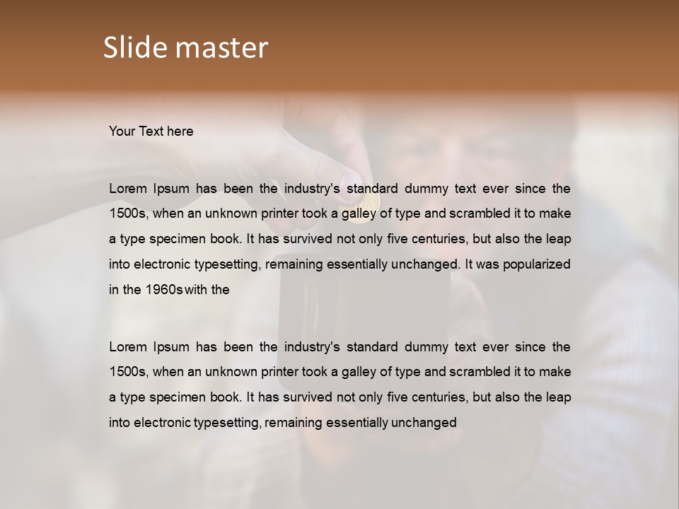 Trash Face Abandoned PowerPoint Template