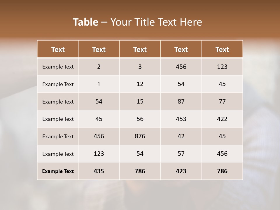Trash Face Abandoned PowerPoint Template