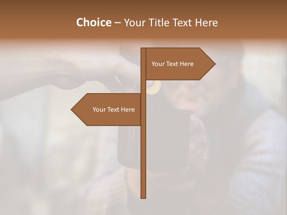 Trash Face Abandoned PowerPoint Template