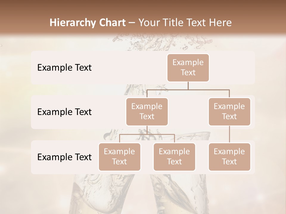 Liquid Splash Champaign Drink PowerPoint Template