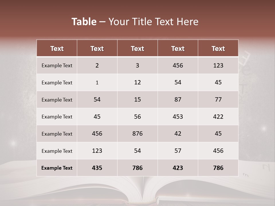Poetry Verse Vintage PowerPoint Template