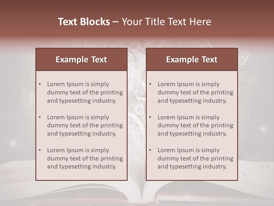 Poetry Verse Vintage PowerPoint Template