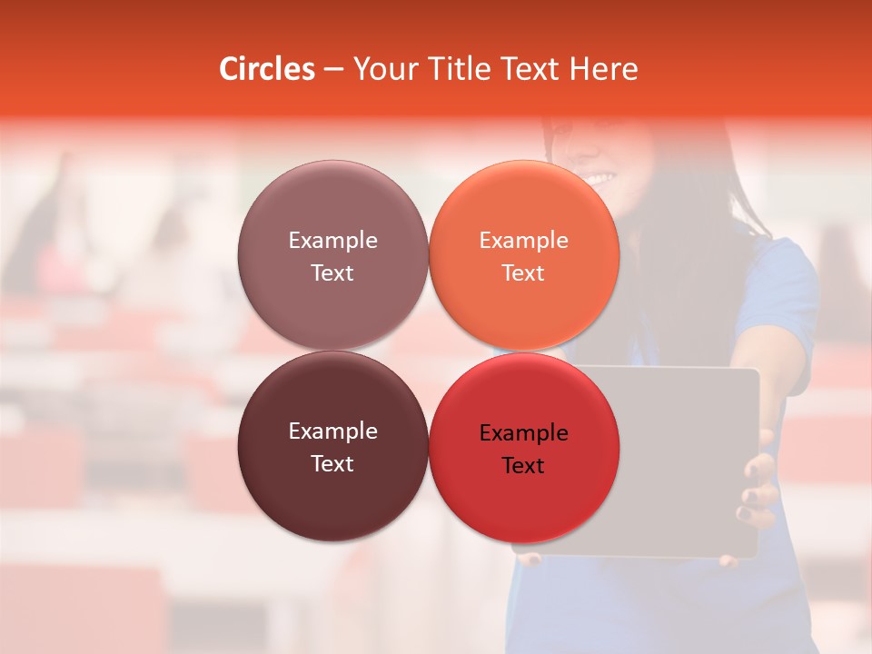 Female Tooth Wireless PowerPoint Template