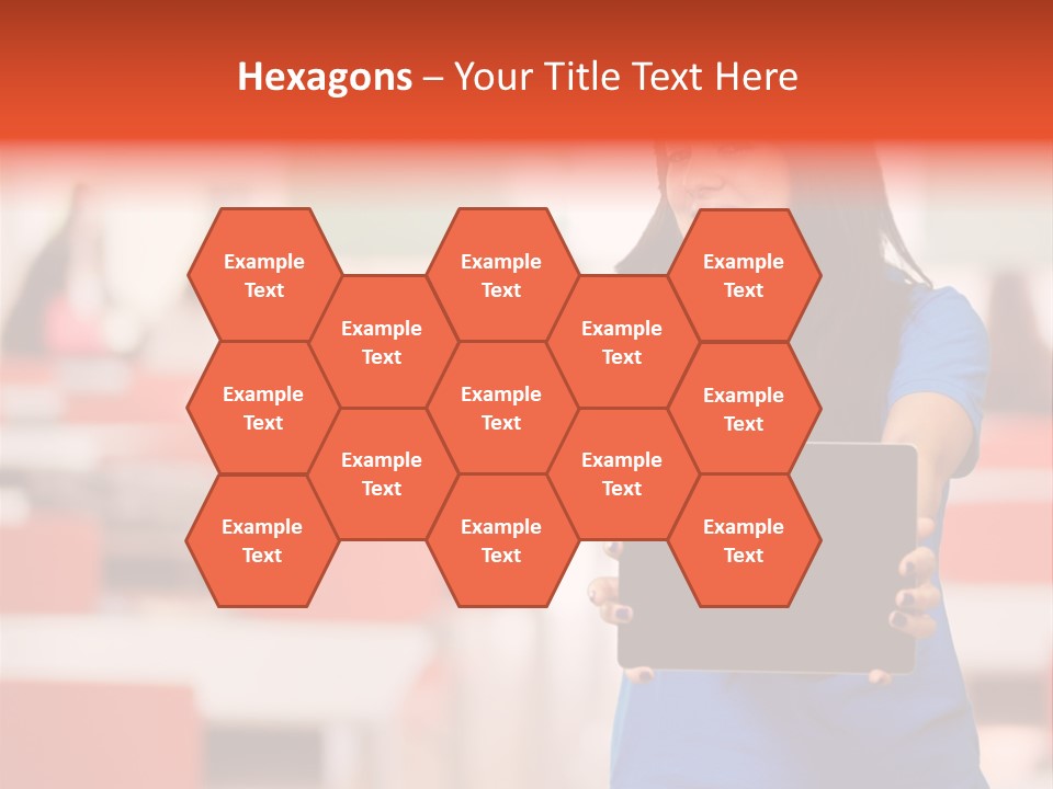 Female Tooth Wireless PowerPoint Template