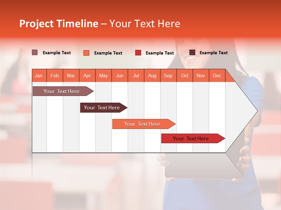 Female Tooth Wireless PowerPoint Template