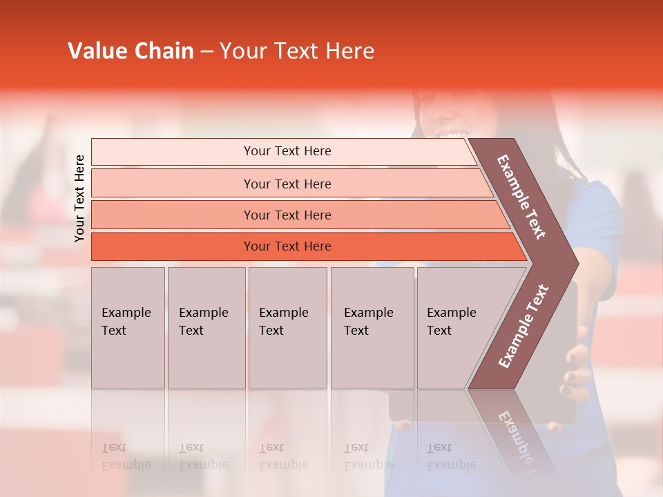 Female Tooth Wireless PowerPoint Template