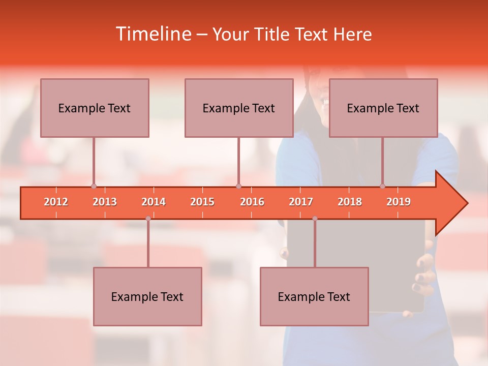 Female Tooth Wireless PowerPoint Template