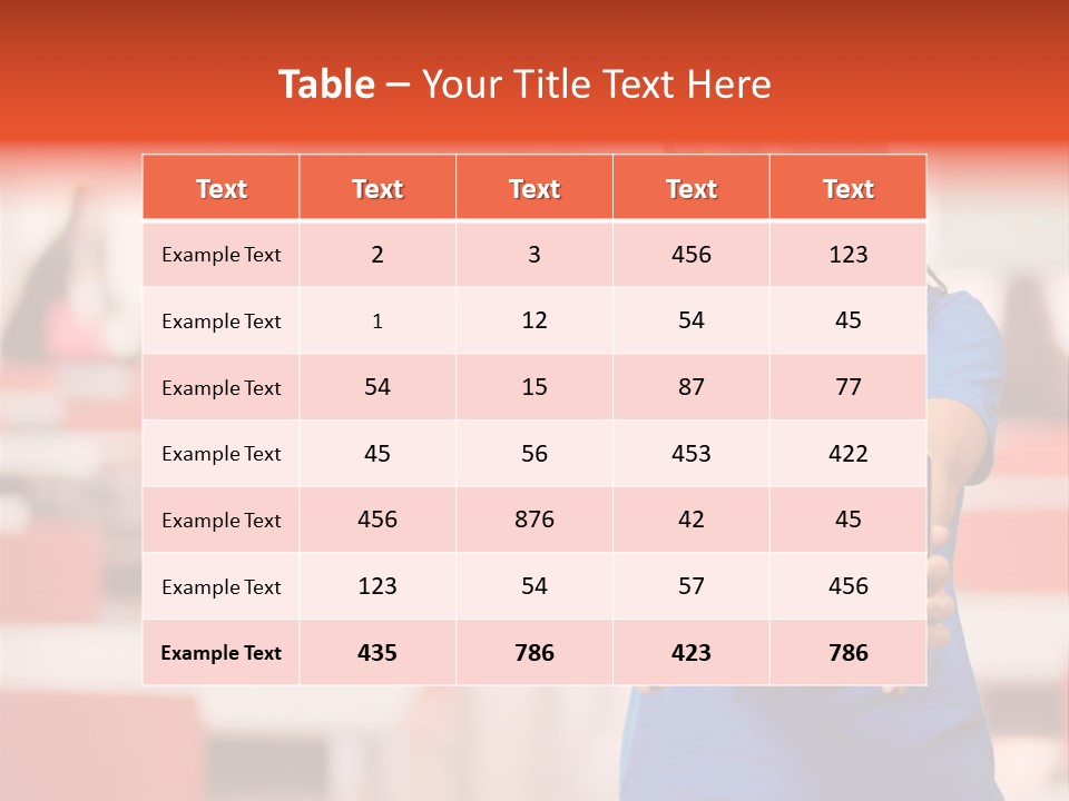 Female Tooth Wireless PowerPoint Template