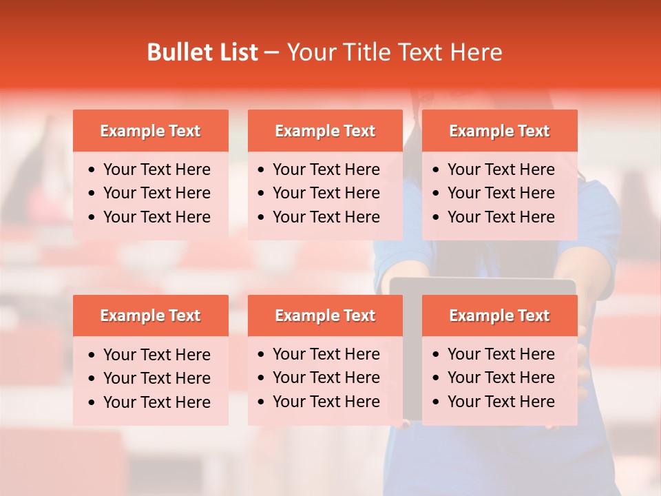 Female Tooth Wireless PowerPoint Template